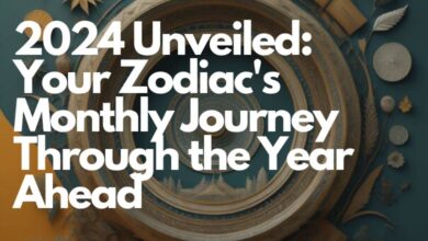 2024 Unveiled: Your Zodiac's Monthly Journey Through the Year Ahead